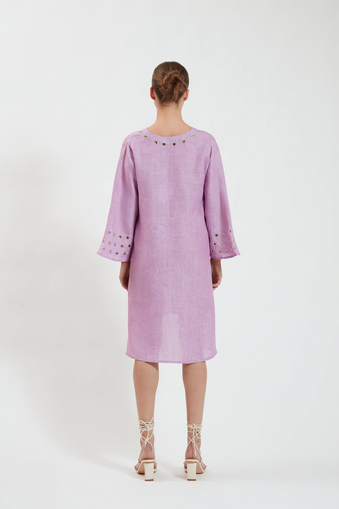 Luna E Sole - Linen Dress Size S