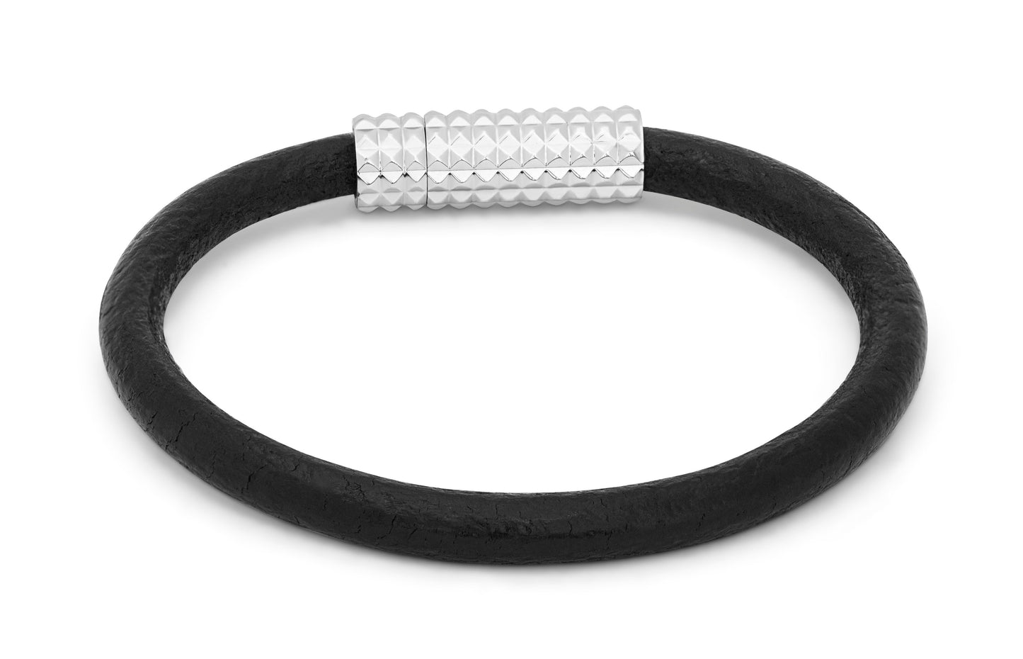 Tateossian Diamond Giza Bracelet in Black (L Size)